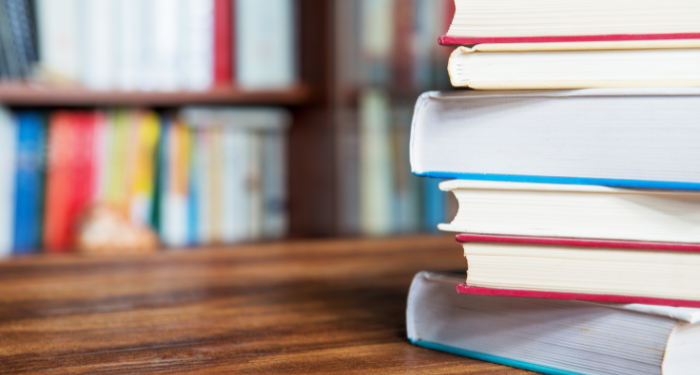 stack of books