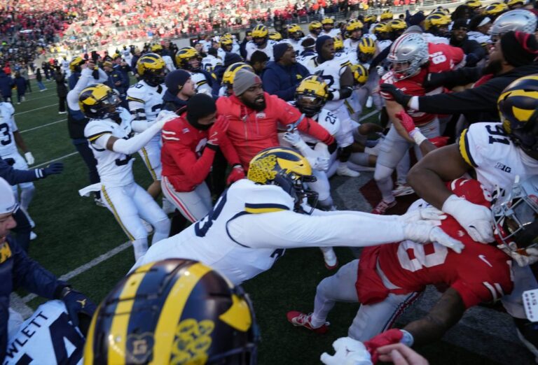 ohio state michigan fight scaled