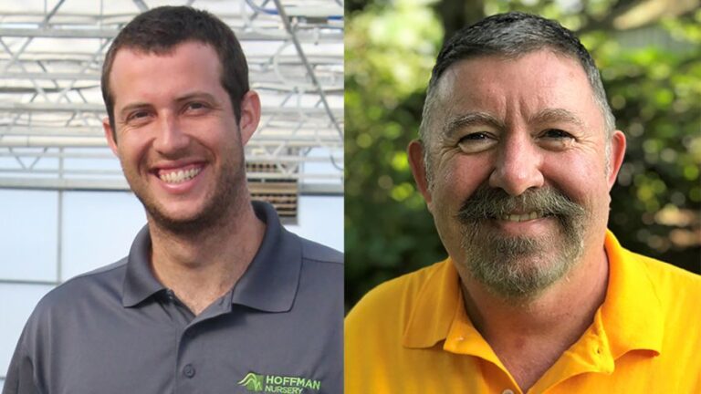 L to R David Hoffman and Craig Reynolds Hoffman Nursery leadership changes